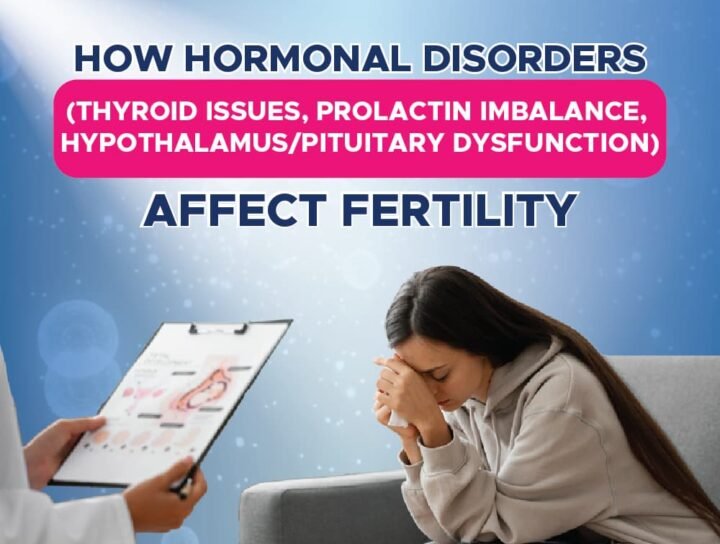How Hormonal Disorders Affect Fertility (Thyroid Problems, Prolactin Imbalance, and Brain Hormone Issues)